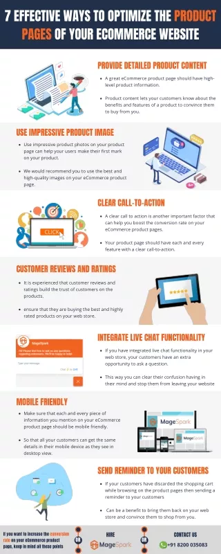 7 effective ways to optimize the product pages