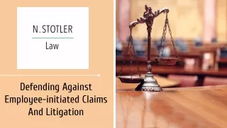defending against employee initiated claims