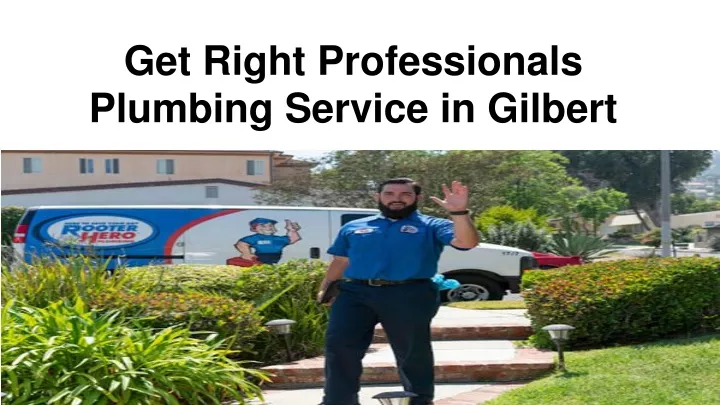get right professionals plumbing service