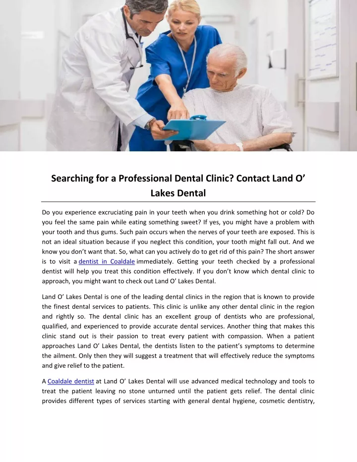 searching for a professional dental clinic
