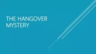 Best Way to Stop Hangover