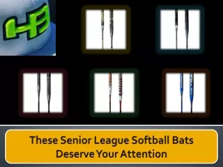 These Senior League Softball Bats Deserve Your Attention