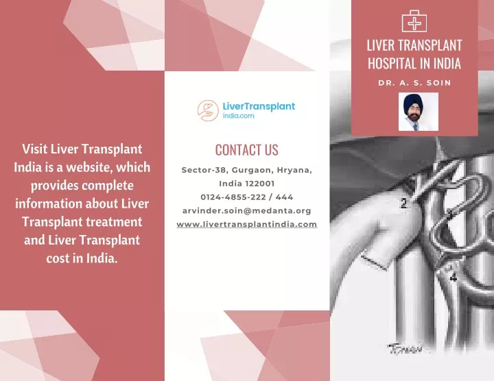liver transplant hospital in india
