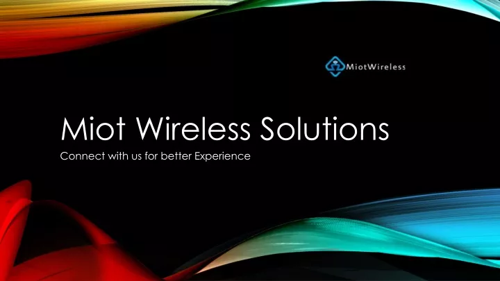 miot wireless solutions
