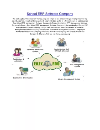 school erp software company