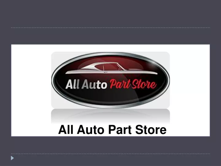 all auto part store