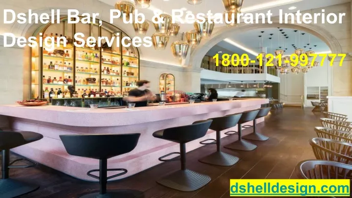 dshell bar pub restaurant interior design services