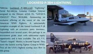 LOCKHEED P-38H LIGHTNING