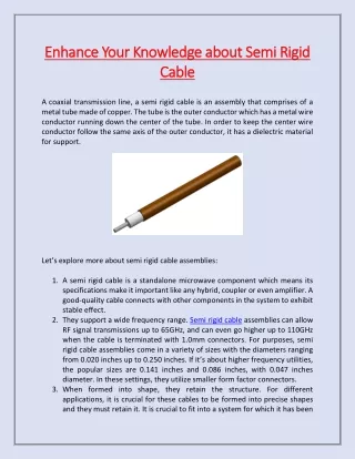 enhance your knowledge about semi rigid enhance