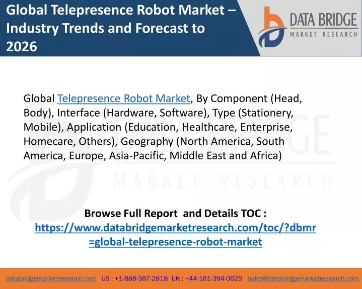 global telepresence robot market industry trends