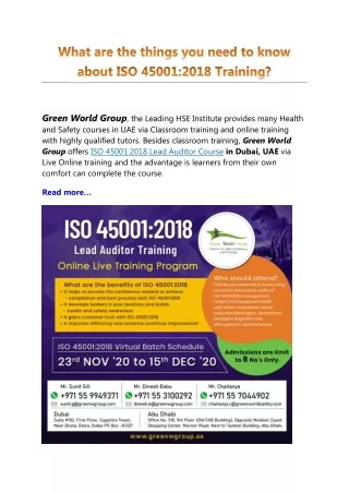 green world group the leading hse institute