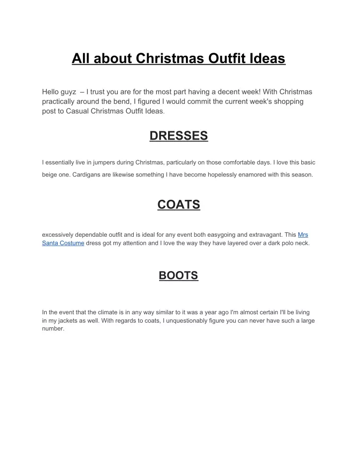 all about christmas outfit ideas