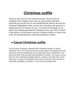 Christmas outfits - slide 1