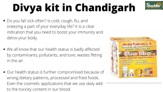 Divya kit in Chandigarh