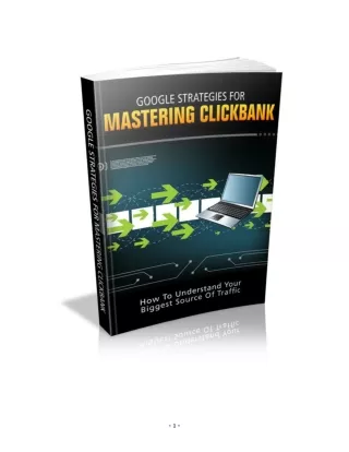 Google Strategies For Mastering Click Bank eBook