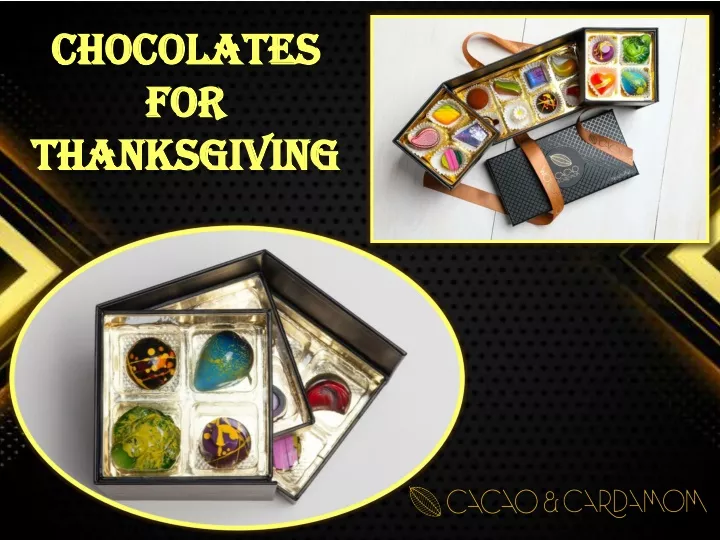 chocolates for thanksgiving