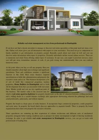 Home Builders in Huntingdale