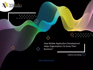Mobile Application Development Helps Organizations