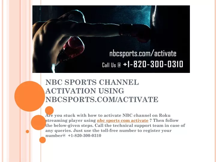 nbc sports channel activation using nbcsports com activate