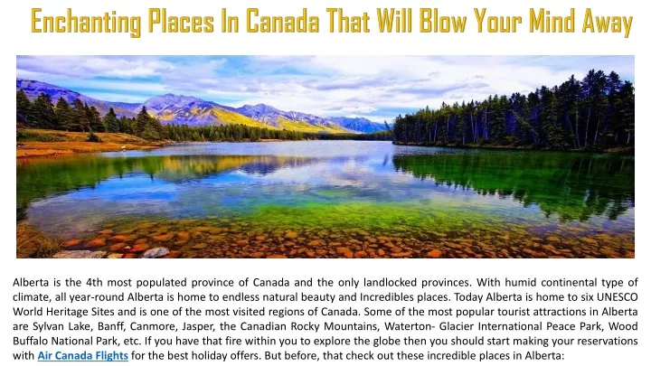 enchanting places in canada that will blow your