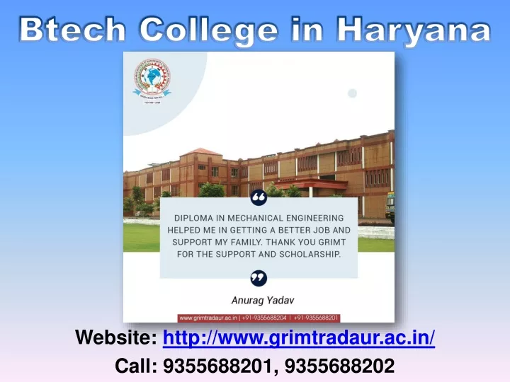 btech college in haryana