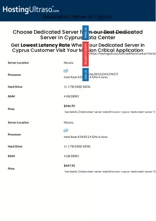 cyprus dedicated server