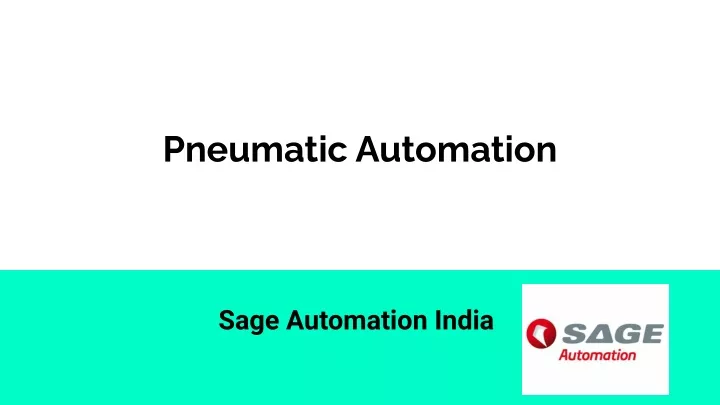 pneumatic automation