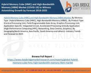 hybrid memory cube hmc and high bandwidth memory