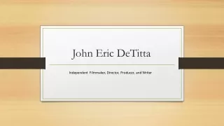john eric detitta