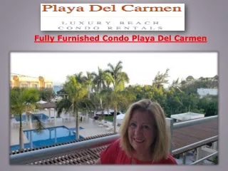 Fully Furnished Condo Playa Del Carmen