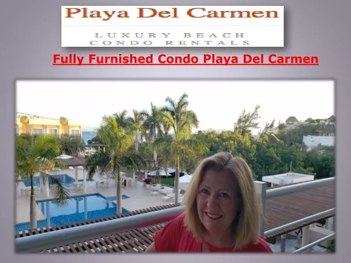 fully furnished condo playa del carmen