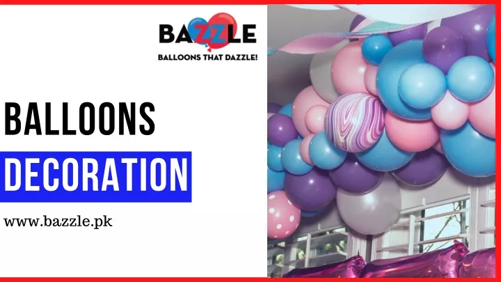 balloons decoration