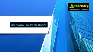 Welcome To Peak Roofs