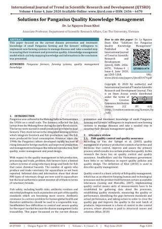 international journal of trend in scientific