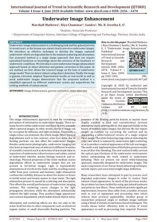 international journal of trend in scientific