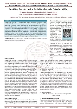 international journal of trend in scientific