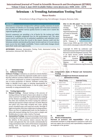 international journal of trend in scientific