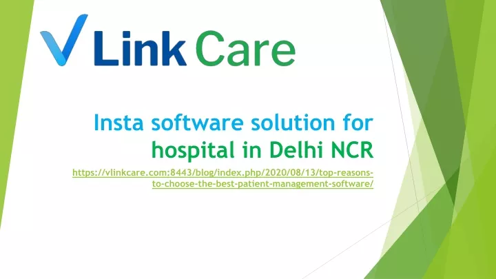 insta software solution for hospital in delhi ncr