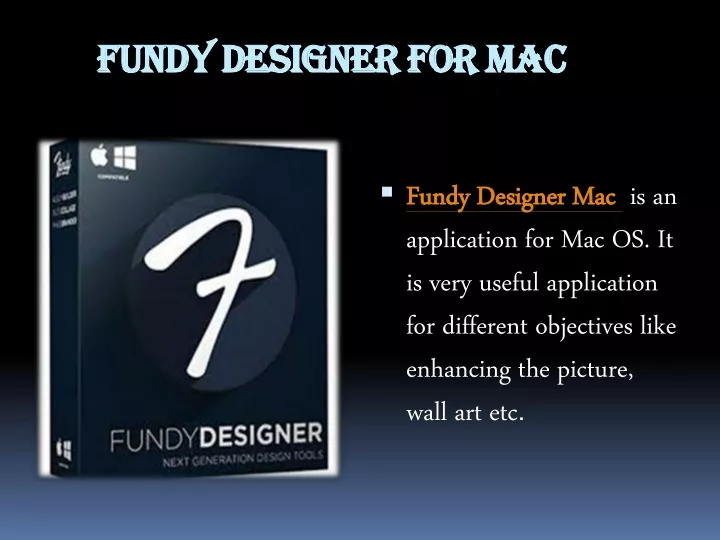 fundy designer for mac