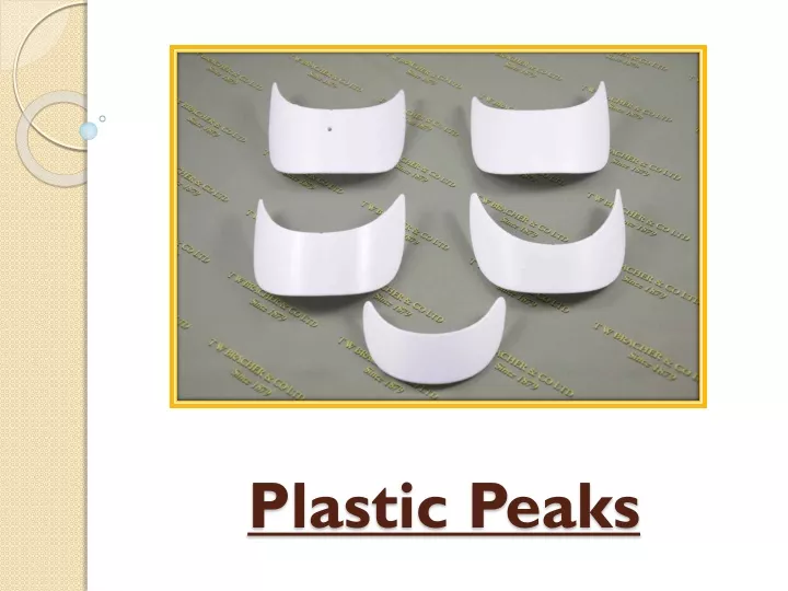 plastic peaks