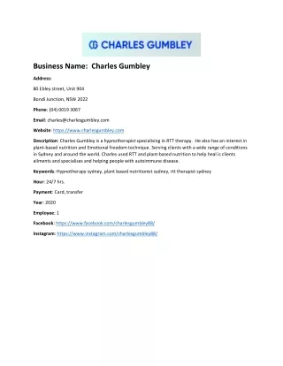 business name charles gumbley
