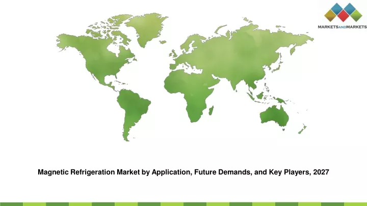 magnetic refrigeration market by application