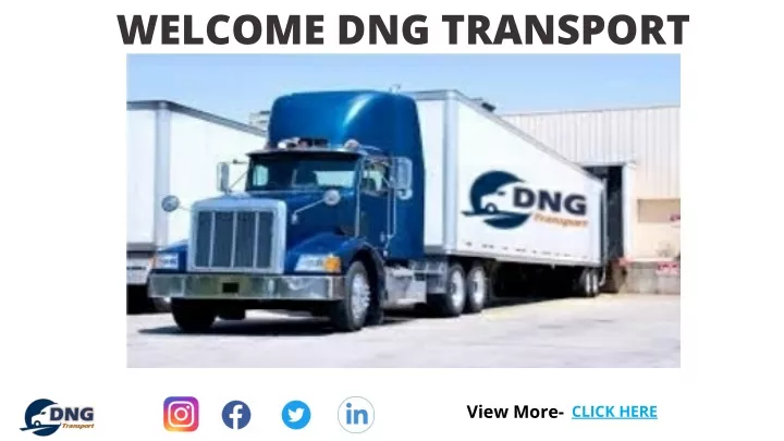 welcome dng transport