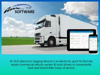 an eld electronic logging device is an electronic