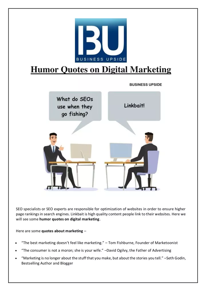 humor quotes on digital marketing