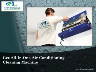 Get All-In-One Air Conditioning Cleaning Machine
