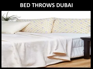 bed throws dubai