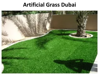 artificial grass dubai