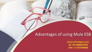 advantages of using mule esb