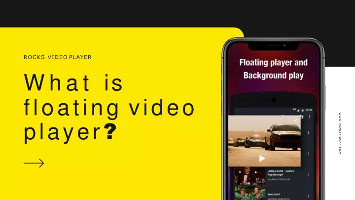 what is floating video player